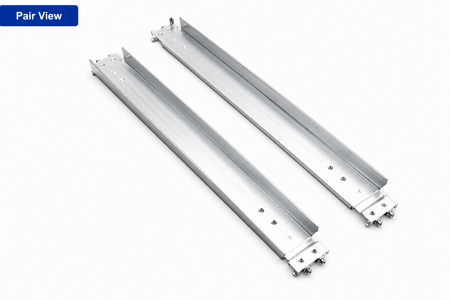 MS-FIX-1U Fixed Server Rack Support Rail