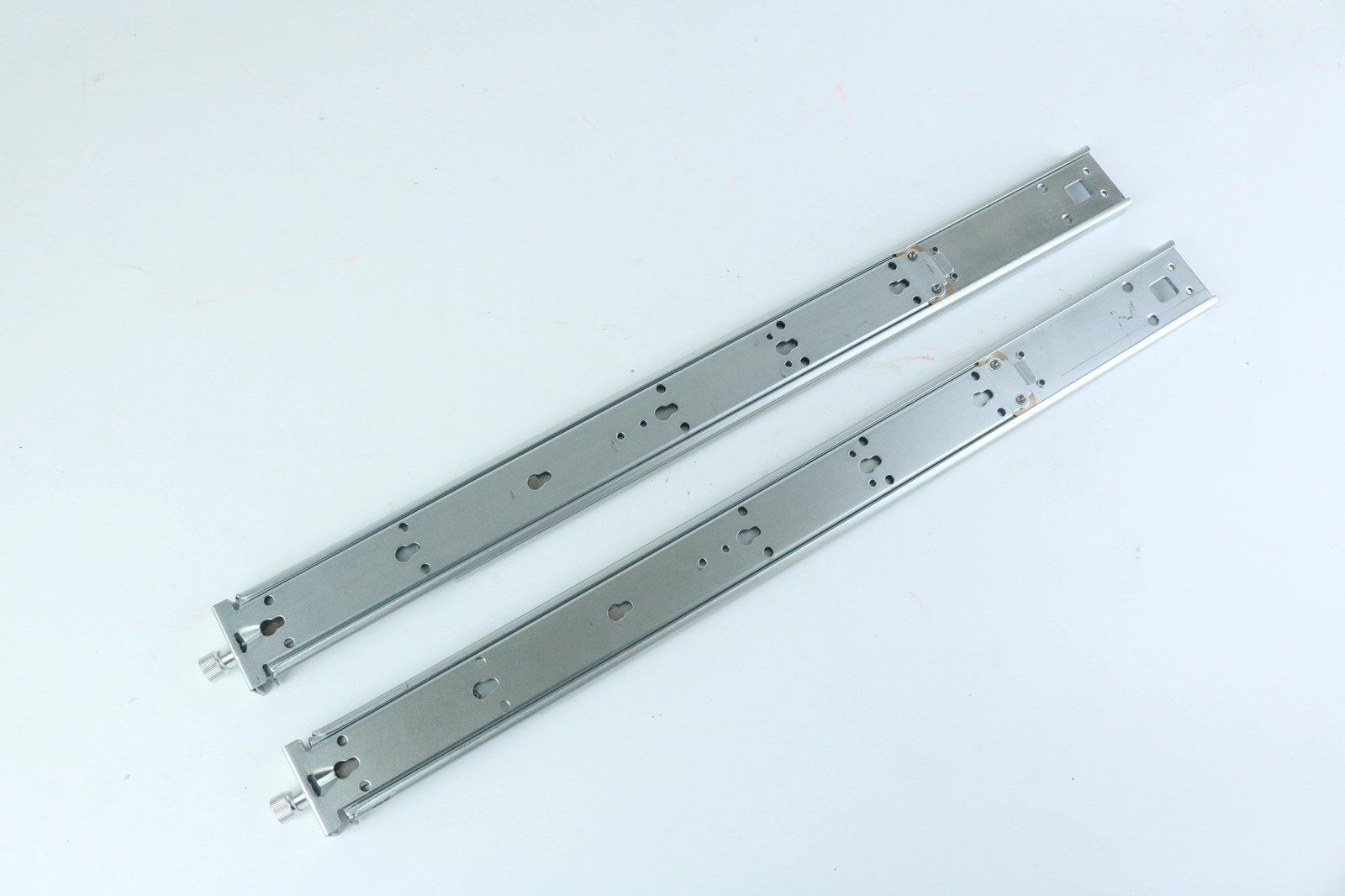 MS-FMR-SW-100 rail pair, studio photograph of the actual product