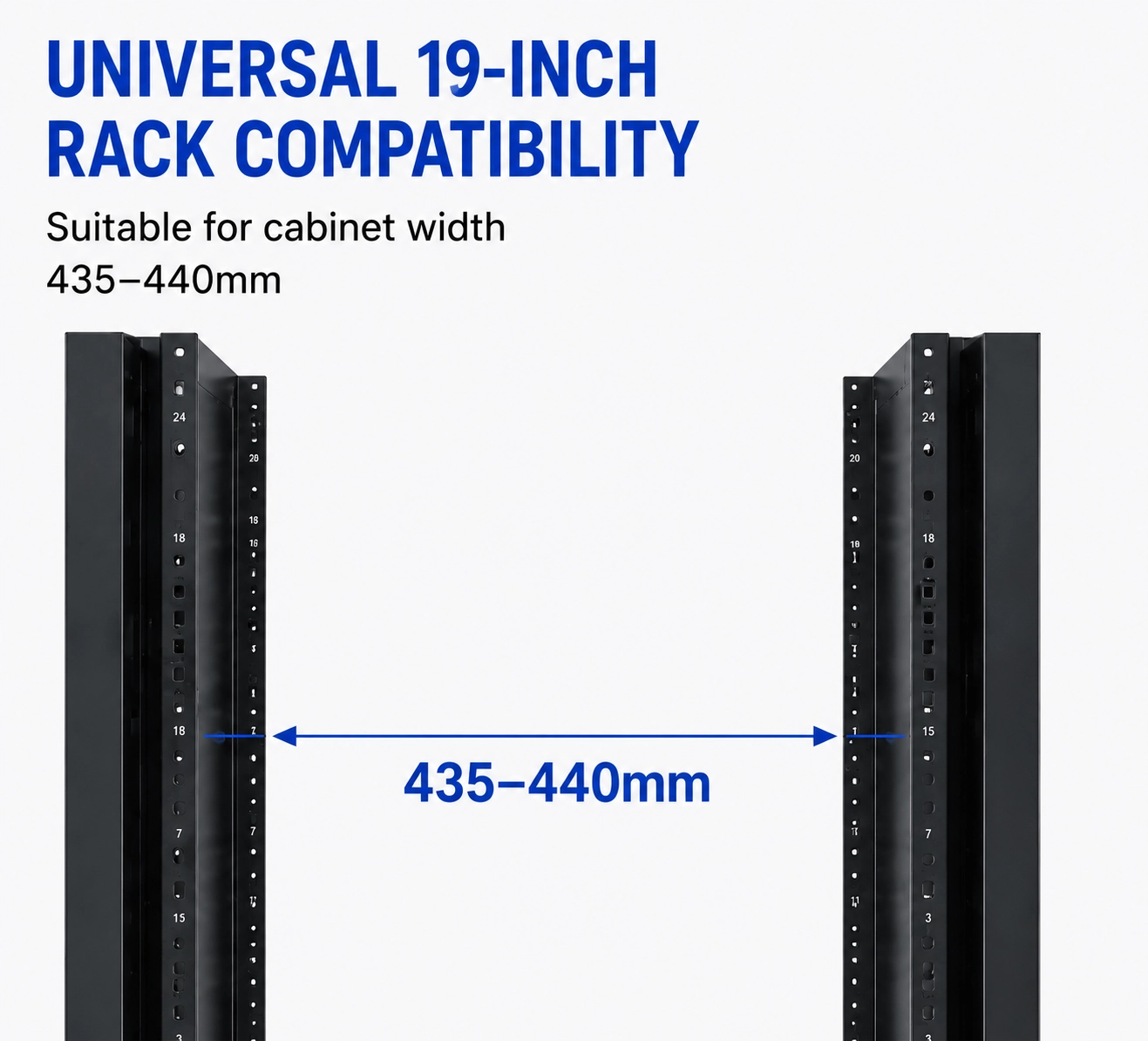 MS-TLS-115 Tool-less Ball Bearing Server Rail Kit